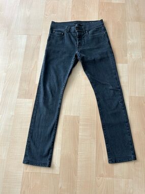 Saint Laurent Paris Black D01 Hedi Slimane Era Jeans